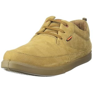 Woodland Mens Leather Sneaker