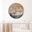 Woodland Nursery Decor for Baby Boy Girl Room Mountain Nursery Decor Sign
