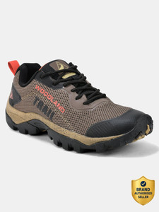 woodland outdoor trekking lightweight breathable durable hiking  trekking shoes for men brown 7