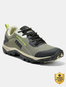 WOODLAND Outdoor Trekking Lightweight Breathable Durable Hiking & Trekking Shoes For Men (Olive, 10)