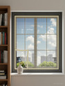 Woodluck Fiberglass Mosquito net for window self Adhesive hook & loop tape-2x2 Feet Fibre Washable Adults Mosquito Net