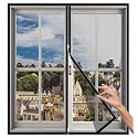 Woodluck Mosquito Net for Window with Zip