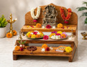 WoodMitra Chowki001 Wooden All Purpose Chowki