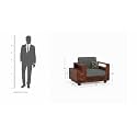 Wooden Solid Sheesham Woods 4 Seater Sofa Set for Living Room (2+1+1, Honey Finish)