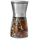 Pepper Grinder - Salt Shaker - Sea Salt Grinder - Pepper Mill & Salt Mill - Salt & Spice Shakers - Spice Glass Muller (Small, 1-pcs)