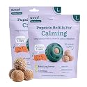 WOOF Pupsicle Refill Pops for Calming - Long-Lasting Refills for the Pupsicle Toy to Promote Calm - Calming Dog Treats - Magnesium for Dogs- Large Pops - 7 Count - 2 Pack
