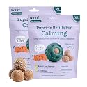 WOOF Pupsicle Refill Pops for Calming - Long-Lasting Refills for the Pupsicle Toy to Promote Calm - Calming Dog Treats - Magnesium for Dogs- XL Pops - 5 Count - 2 Pack