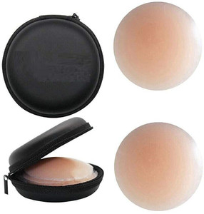wooger womens  girls reusable premium nipple cover for women petal cover with storage silicone peel and stick bra petals
