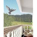 Woohome Anti-Bird Net for Balcony (10 X 50Ft) Heavy Duty UV-Stabilized HDPE Pigeon Net | Bird Protection Net with Installation Kit, Cable Clips &amp; Tying Rope | Bird Control for Home &amp; Garden