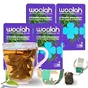 Woolah Rare Assam White Tea, Organic Bagless Tea Dip (4 Packs = 60 Dips /120 Cups) 100% Plastic Free, Boosts Metabolism, Improves Heart And Skin Health