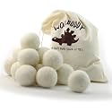 Woolbuddy Wool Felt Balls 12 PCS for Needle Felting 3 Size (3, 2.7, 2 Inch)