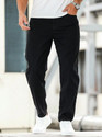 woomny Slim Men Black Jeans