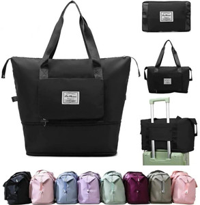 woomzy large capacity folding bag travel lightweight waterproof carry luggage bag small travel bag  - larg