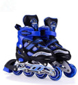 Woomzy Skating Shoes Adjustable In line Size LED Wheels Skates for Kids Boys Girls In-line Adults Size  6 UK - 9 UK