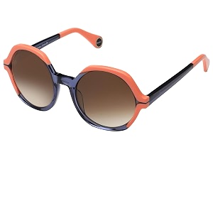 woow gradient round women sunglasses super sonic 1 1390 s 51 brown color lens
