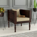 Wopno Furniture Sheesham Solid Wood 1 Seater
