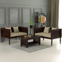 Wopno Furniture Sheesham Solid Wood 4 Seater