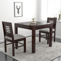 Wopno Furniture Sheesham Wooden 2 Seater Dining