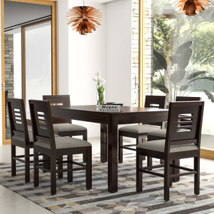 Wopno Furniture Solid Wood 6 Seater Dining