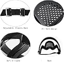 Bubble Face Shield helmet Visor for Industrial Safety Full Coverage Face Protector for Bikers & Cycle Rider Multipurpose Eye UV-Protective Clear Visibility for men women