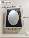 WORA Plastic Wall Shelf