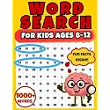 Word Search for Kids Ages 8–12: 100 Fun and Educational Puzzles with Cool Facts (Brainy Beast Brain Games)