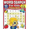 Word Search For Kids Puzzle Book: 100+ Word Puzzles | Fun Challenges For Children Ages 4-8 | Search and Find Words Activity Book With Multiple Levels Of Difficulty