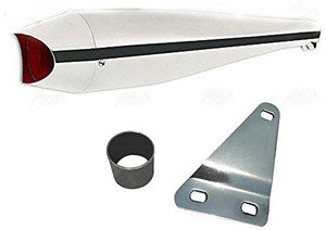 wordz shark silencer chrome glasswool exhaust royal enfield classic 350 full exhaust system