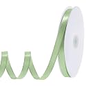 woric 120 Yards Sage Green Ribbon 3/8 Inch Light Green Thin Satin Ribbon