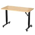 Work Benches for Garage,1000 LBS,Folding Crank Handle,Easy to Install