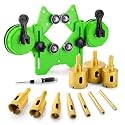 WORKEASE Diamond Hole Saw Kit, 10 PCS, 6-50 mm