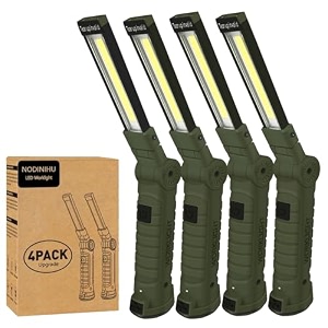 working light portable rechargeable work lights with magnetic base hanging hook360 rotate 5 modescob led 700 lumens foldable inspection light for car repair grill and outdoor use4pack