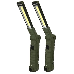 working light portable rechargeable work lights with magnetic base hanging hook360 rotate 5 modescob led 700 lumens foldable inspection light for car repair grill and outdoor use2pack