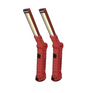 working light portable rechargeable work lights with magnetic base hanging hook360 rotate 5 modescob led 800 lumens foldable inspection light for car repair grill and outdoor use2pack