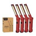 Working Light Portable, Rechargeable Work Lights with Magnetic Base Hanging Hook,360° Rotate 5 Modes,COB LED 800 Lumens Foldable Inspection Light for Car Repair, Grill and Outdoor Use(4pack)