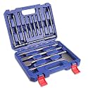 WORKPRO 16-Piece SDS-Plus Rotary Hammer Drill Bit &amp; Chisel Set