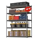 WORKPRO Shelving with MDF Board, 35-3/10”W x 17-1/2”D x 72”H, 1650 lbs Load