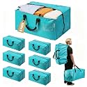 WORKPRO 6 Pack Extra Large Moving Bags with Backpack Straps &amp; Handles