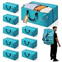 WORKPRO 8 Pack Extra Large Moving Bags with Backpack Straps &amp; Handles
