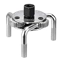 WORKPRO Adjustable Oil Filter Wrench, Universal 3"–5-1/2" (76–140mm)