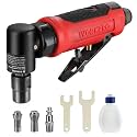 WORKPRO Air Angle Die Grinder, 20000 RPM, 1/4" & 1/8" Collets