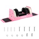 WORKPRO Boot Cleaner, Heavy Duty Shoe Boot Scrubber & Brush Outdoor， Pink