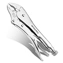 WORKPRO Locking Pliers, 10-inch Curved Jaw Vice Grips pliers