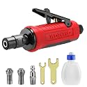 WORKPRO Pneumatic Straight Die Grinder, 25000 RPM, 1/4" & 1/8" Collets