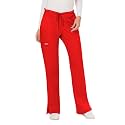 Cherokee WW Revolution Scrub Pants for Women Mid Rise Flare Pant 5 Pockets