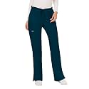 Cherokee WW Revolution Scrub Pants for Women Mid Rise Flare Pant 5 Pockets