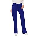 Cherokee WW Revolution Scrub Pants for Women Mid Rise Flare Pant 5 Pockets