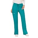 Cherokee WW Revolution Scrub Pants for Women Mid Rise Flare Pant 5 Pockets
