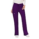 Cherokee WW Revolution Scrub Pants for Women Mid Rise Flare Pant 5 Pockets