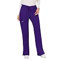 Cherokee WW Revolution Scrub Pants for Women Mid Rise Flare Pant 5 Pockets
